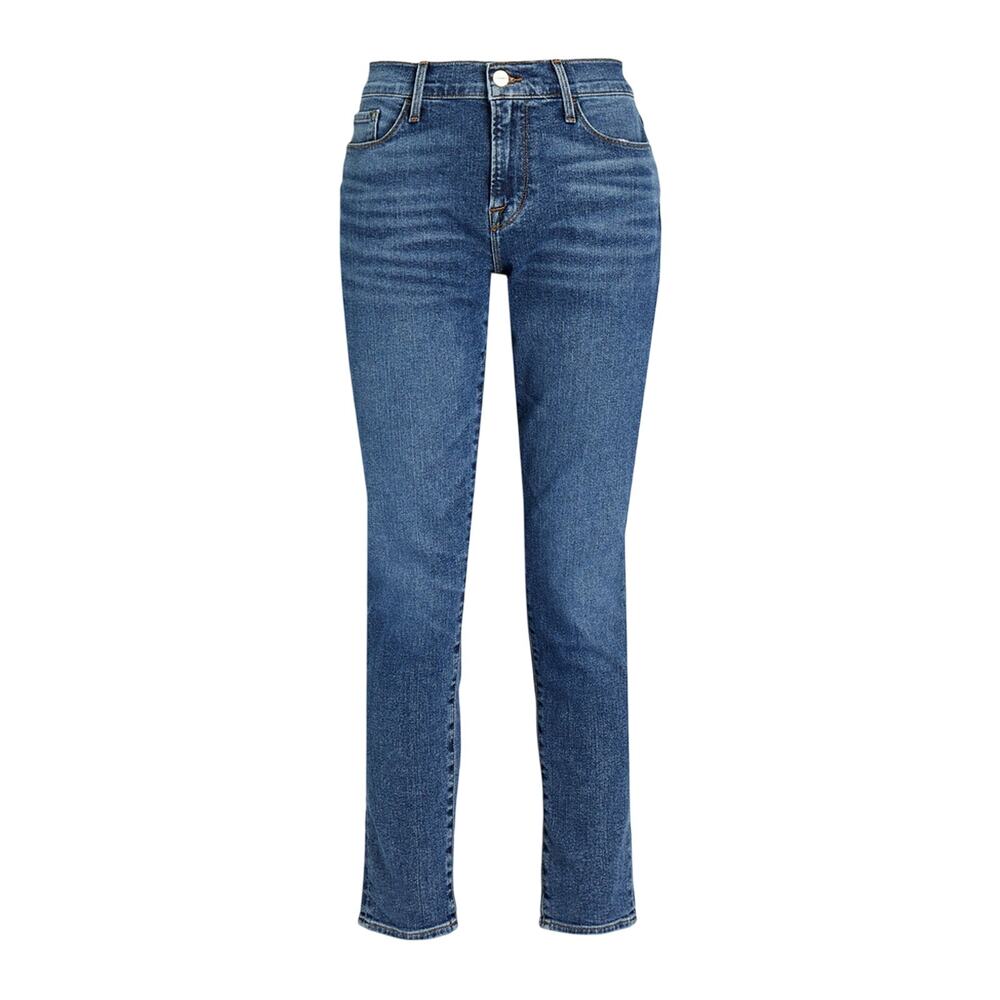 Frame Faded Blue Le Garcon Denim Jeans Size 26